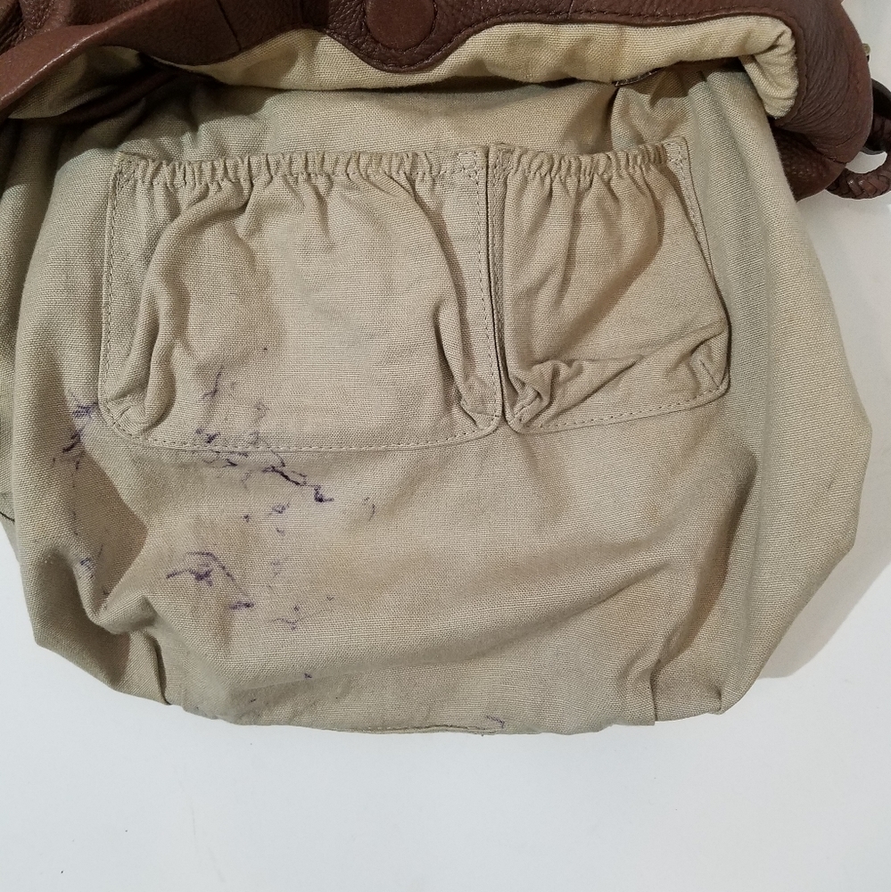 Elliott Lucca Brown Leather Hobo Bag - Picture 13 of 16